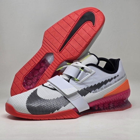 Nike Romaleos 4 SE Flash Crimson Aura Weightlifting Shoes CN9662-100 Mens 15 New
